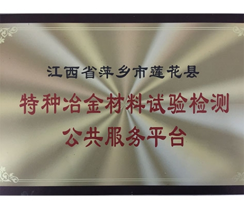 江西省特種冶金材料公共服務(wù)平臺